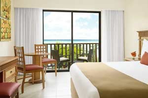Premium Partial Ocean View Room at The Reef Coco Beach